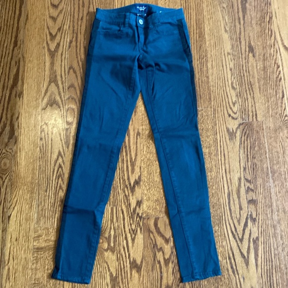 American Eagle super stretch tuxedo stripe skinny pants - Picture 1 of 7